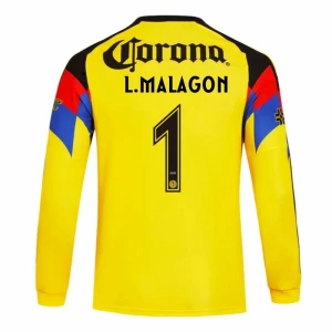 Maglia Calcio Club América L. MALAGON #1 2025-26 Prima Uomo Manica Lunga
