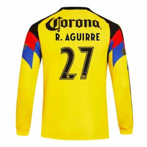 Maglia Calcio Club América R.AGUIRRE #27 2025-26 Prima Uomo Manica Lunga