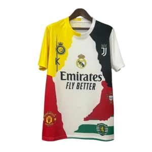 Maglia Calcio Club Mixed Cristiano Ronaldo #7 2025-26 Prima Uomo