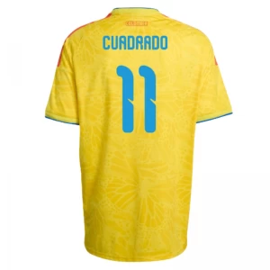Maglia Calcio Colombia Cuadrado #11 Mondiali 2026 Prima Uomo