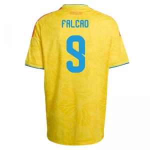 Maglia Calcio Colombia Falcao #9 Mondiali 2026 Prima Uomo