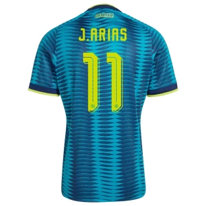 Maglia Calcio Colombia J. Arias #11 Mondiali 2026 Trasferta Uomo