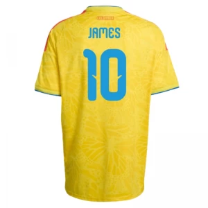 Maglia Calcio Colombia James Rodríguez #10 Mondiali 2026 Prima Uomo