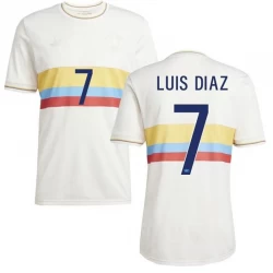 Maglia Calcio Colombia LUIS DIAZ #7 2024 100th Anniversary Prima Uomo