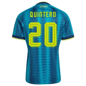 Maglia Calcio Colombia Quintero #20 Mondiali 2026 Trasferta Uomo