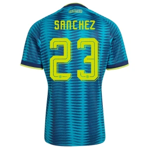 Maglia Calcio Colombia Sanchez #23 Mondiali 2026 Trasferta Uomo