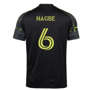 Maglia Calcio Columbus Crew 2025-26 Nagbe #6 Trasferta Uomo