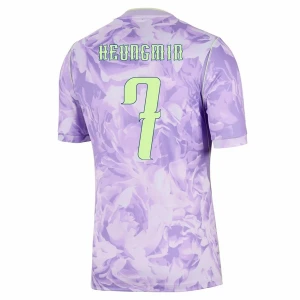 Maglia Calcio Corea del Sud Heungmin #7 Mondiali 2026 Trasferta Uomo
