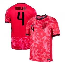 Maglia Calcio Corea del Sud Minjae #4 2024 Prima Uomo