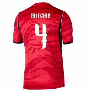 Maglia Calcio Corea del Sud Minjae #4 Mondiali 2026 Prima Uomo