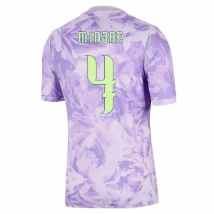 Maglia Calcio Corea del Sud Minjae #4 Mondiali 2026 Trasferta Uomo