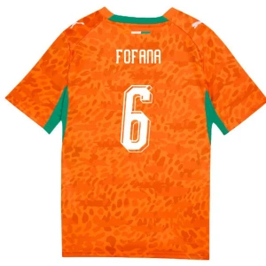 Maglia Calcio Costa d'Avorio Fofana #6 Mondiali 2026 Prima Uomo