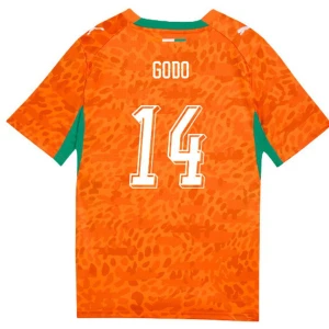 Maglia Calcio Costa d'Avorio Godo #14 Mondiali 2026 Prima Uomo