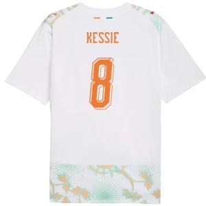 Maglia Calcio Costa d'Avorio Kessie #8 Mondiali 2026 Trasferta Uomo