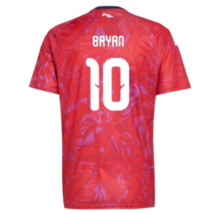 Maglia Calcio Costa Rica Bryan #10 2026 Prima Uomo