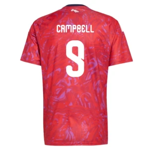 Maglia Calcio Costa Rica Campbell #9 2026 Prima Uomo