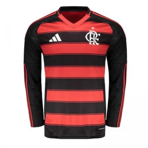 Maglia Calcio CR Flamengo 2025-26 Prima Uomo Manica Lunga