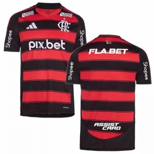 Maglia Calcio CR Flamengo 2025-26 Sponsor Prima Uomo