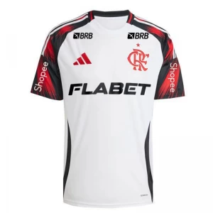 Maglia Calcio CR Flamengo 2025-26 Sponsor Trasferta Uomo