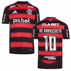 Maglia Calcio CR Flamengo De Arrascaeta #10 2025-26 Sponsor Prima Uomo