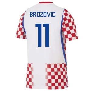 Maglia Calcio Croazia Brozovic #11 Mondiali 2026 Prima Uomo