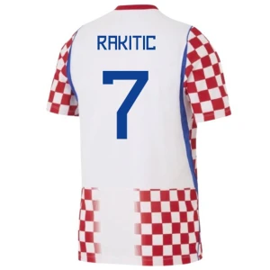 Maglia Calcio Croazia Ivan Rakitic #7 Mondiali 2026 Prima Uomo