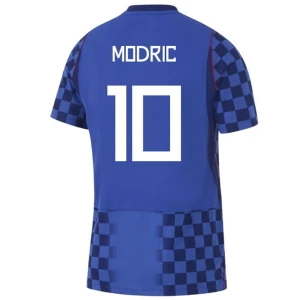 Maglia Calcio Croazia Modric #10 Mondiali 2026 Trasferta Uomo