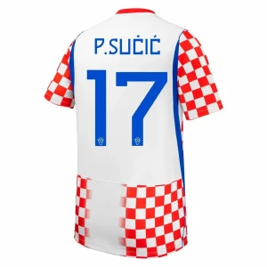 Maglia Calcio Croazia P. Sucic #17 Mondiali 2026 Prima Uomo