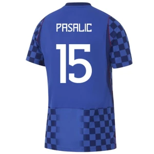 Maglia Calcio Croazia Pasalic #15 Mondiali 2026 Trasferta Uomo