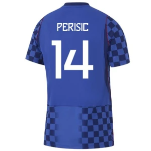Maglia Calcio Croazia Perisic #14 Mondiali 2026 Trasferta Uomo