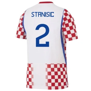 Maglia Calcio Croazia Stanisic #2 Mondiali 2026 Prima Uomo