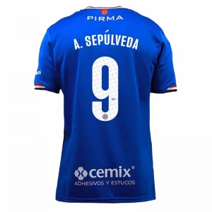 Maglia Calcio Cruz Azul A. Sepulveda #9 2025-26 Prima Uomo