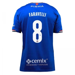 Maglia Calcio Cruz Azul Faravelli #8 2025-26 Prima Uomo