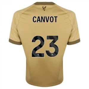 Maglia Calcio Crystal Palace 2025-26 Canvot #23 Trasferta Uomo
