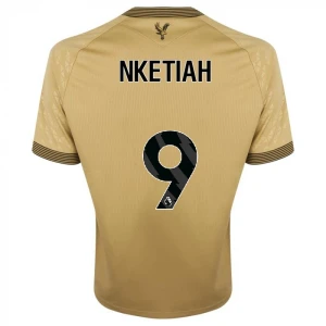 Maglia Calcio Crystal Palace 2025-26 Nketiah #9 Trasferta Uomo