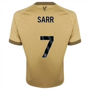 Maglia Calcio Crystal Palace 2025-26 Sarr #7 Trasferta Uomo