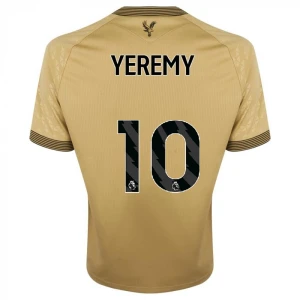 Maglia Calcio Crystal Palace 2025-26 Yeremy #10 Trasferta Uomo