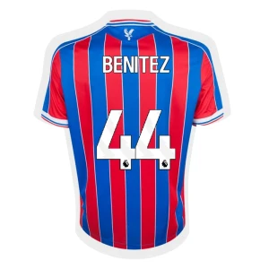 Maglia Calcio Crystal Palace Benitez #44 2025-26 Prima Uomo
