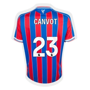 Maglia Calcio Crystal Palace Canvot #23 2025-26 Prima Uomo