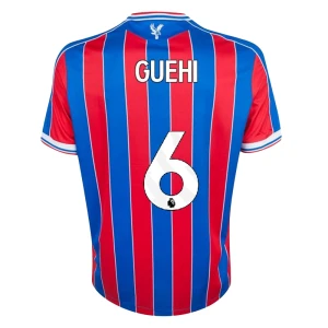 Maglia Calcio Crystal Palace Guehi #6 2025-26 Prima Uomo