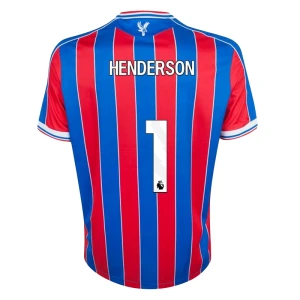 Maglia Calcio Crystal Palace Henderson #1 2025-26 Prima Uomo