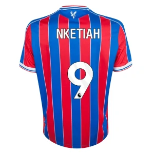 Maglia Calcio Crystal Palace Nketiah #9 2025-26 Prima Uomo