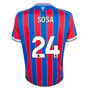 Maglia Calcio Crystal Palace Sosa #24 2025-26 Prima Uomo