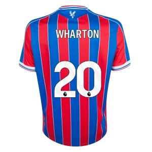 Maglia Calcio Crystal Palace Wharton #20 2025-26 Prima Uomo