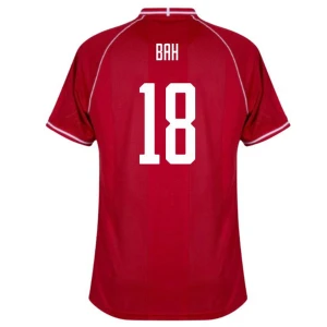 Maglia Calcio Danimarca Bah #18 2026 Prima Uomo