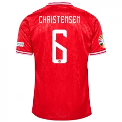 Maglia Calcio Danimarca Christensen #6 2024 Prima Uomo