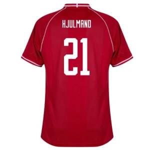 Maglia Calcio Danimarca Hjulmand #21 2026 Prima Uomo