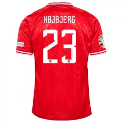 Maglia Calcio Danimarca Hojbjerg #23 2024 Prima Uomo