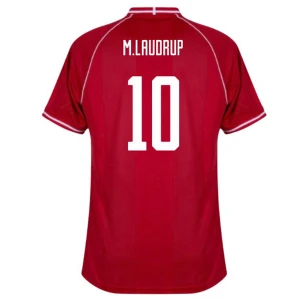 Maglia Calcio Danimarca M. Laudrup #10 2026 Prima Uomo