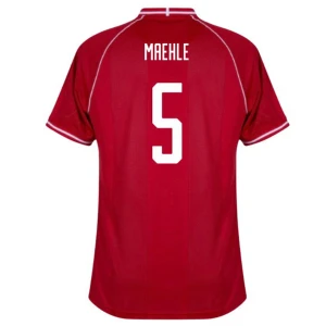 Maglia Calcio Danimarca Maehle #5 2026 Prima Uomo
